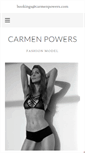 Mobile Screenshot of carmenpowers.com